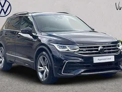 Black Used 2024 VW Tiguan R-line Edition SUV | £28,890 (Fair price)