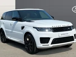White Used 2021 Land Rover Range Rover Sport HSE Dynamic SUV | £36,292 (Fair price)