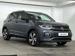 Grey Used 2022 VW T-Cross R-line SUV | £20,895 (Fair price)