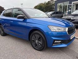 Race blue metallic black body / magic pearl effect roof Used 2023 Skoda Fabia Colour Edition Hatchback | £15,995 (A bit pricey)