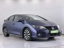 Blue Used 2015 Honda Civic SE Plus Hatchback | £7,650 (Fair price)