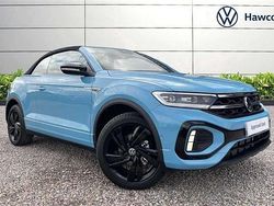 Blue New 2025 VW T-Roc Cabriolet R-line Cabriolet | £33,495 (Super price)