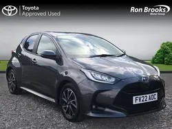 Grey Used 2022 Toyota Yaris Hybrid Design Hatchback | £15,000 (Good price)