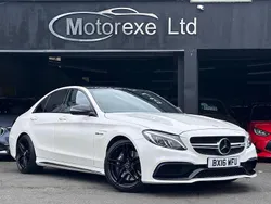 White Used 2016 Mercedes C63 AMG Sedan | £24,495 (Good price)