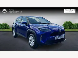 Blue Used 2023 Toyota Yaris Hybrid Hatchback | £20,521 (A bit pricey)