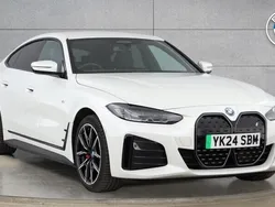 White Used 2024 BMW i4 M Sport Sedan | £43,394 (Fair price)