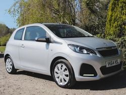 Silver Used 2014 Peugeot 108 Active Hatchback | £3,495 (Good price)