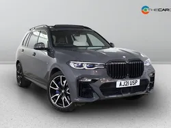 Grey Used 2021 BMW X7 M Sport SUV | £51,475 (Good price)