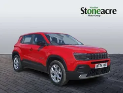 Red Used 2024 Jeep Avenger Altitude SUV | £17,995 (Good price)