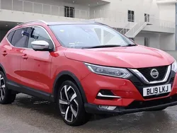 Red Used 2019 Nissan Qashqai Tekna+ SUV | £12,800 (Fair price)
