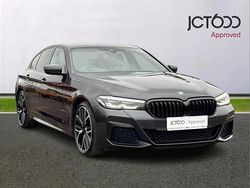 Grey Used 2022 BMW 520 M Sport Sedan | £28,240 (Fair price)