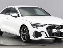 Ibis white Used 2021 Audi A3 S-Line Sedan | £21,250