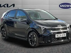 Black Used 2025 Kia Picanto GT-Line S Hatchback | £18,995 (A bit pricey)