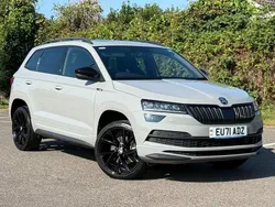 Grey Used 2021 Skoda Karoq SportLine SUV | £20,990 (Fair price)
