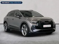Grey Used 2025 Audi Q4 e-tron Black Edition SUV | £38,505 (Super price)