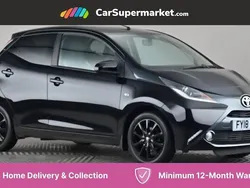 Black Used 2017 Toyota Aygo x-style Hatchback | £8,497 (Fair price)