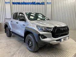 Silver New 2025 Toyota HiLux Sport Pickup | £45,250 (A bit pricey)