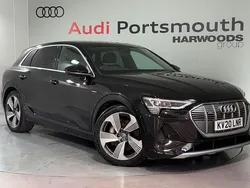Black Used 2020 Audi e-tron S-Line SUV | £21,990 (Fair price)