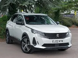 White Used 2022 Peugeot 3008 Allure Premium SUV | £19,698 (Fair price)