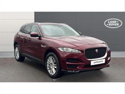 Red Used 2016 Jaguar F-Pace Portfolio SUV | £13,549 (Fair price)