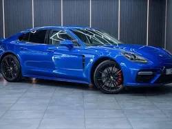 Blue Used 2017 Porsche Panamera Turbo Sedan | £43,990
