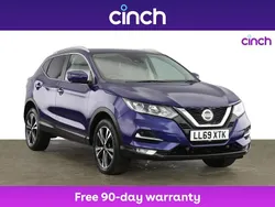 Blue Used 2019 Nissan Qashqai N-Connecta SUV | £11,589 (Fair price)