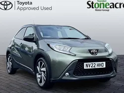 Green Used 2022 Toyota Aygo Hatchback | £12,000 (Fair price)