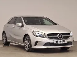 Silver Used 2018 Mercedes A160 Sport Edition Hatchback | £13,798 (Good price)