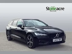 Black Used 2023 Volvo V60 Plus Estate | £25,495 (Fair price)
