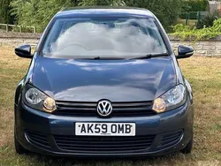 Blue Used 2009 VW Golf VI S Hatchback | £2,495 (Good price)