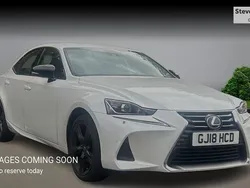 White Used 2018 Lexus IS300h Sport Line Sedan | £14,000 (Fair price)