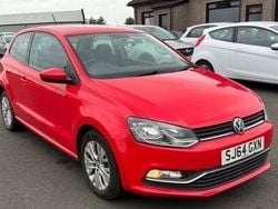 Red Used 2014 VW Polo SE Hatchback | £5,890 (Fair price)