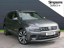 Grey Used 2019 VW Tiguan R-line SUV | £19,795 (Good price)