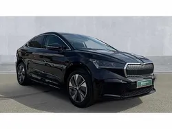 Black magic pearl effect New 2025 Skoda Enyaq iV SUV | £32,950 (A bit pricey)