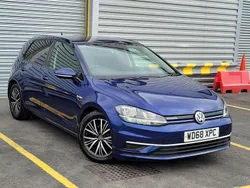 Blue Used 2019 VW Golf VII SE Hatchback | £10,499 (Good price)