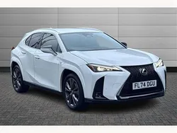 F sport white Used 2024 Lexus UX 300h Sport Line SUV | £36,695 (Fair price)