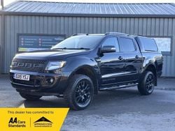Black Used 2015 Ford Ranger Wildtrack Pickup | £14,950 (A bit pricey)