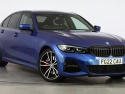 Blue Used 2022 BMW 320 M Sport | £27,500 (Fair price)