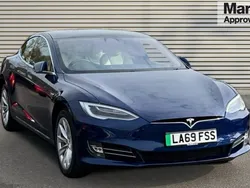 Blue Used 2020 Tesla Model S Performance Sedan | £29,187
