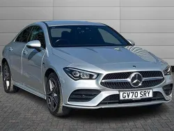 Silver Used 2020 Mercedes CLA250e AMG Line Premium Sedan | £21,990 (Good price)