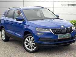 Energy blue Used 2022 Skoda Karoq SE L SUV | £17,195 (Fair price)