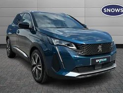 Blue Used 2022 Peugeot 3008 Premium SUV | £19,796 (Fair price)