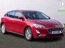 Red Used 2020 Ford Focus Titanium Hatchback | £11,299 (Fair price)