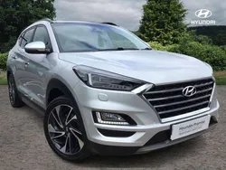 Silver Used 2019 Hyundai Tucson Premium SE SUV | £13,459 (Fair price)