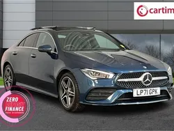 Blue Used 2022 Mercedes CLA200 AMG line Coupe | £33,588