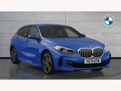 Blue Used 2021 BMW 118 M Sport Hatchback | £20,400 (Fair price)