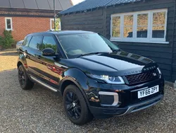 Black Used 2016 Land Rover Range Rover evoque SE Estate | £9,250 (Fair price)