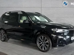 Black sapphire Used 2022 BMW X7 M Sport SUV | £54,708