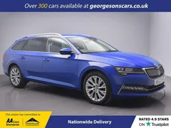 Blue Used 2022 Skoda Superb SE L Estate | £14,750 (Good price)