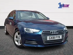 Blue Used 2018 Audi A4 Sport Sedan | £11,689 (Good price)